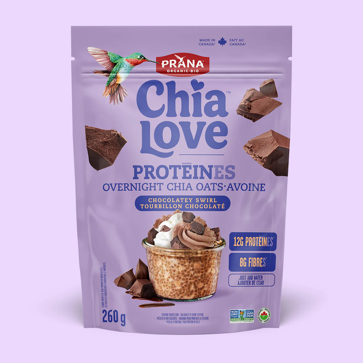 Chialove Protein – Overnight Chia Oats Chocolatey Swirl - Image 3