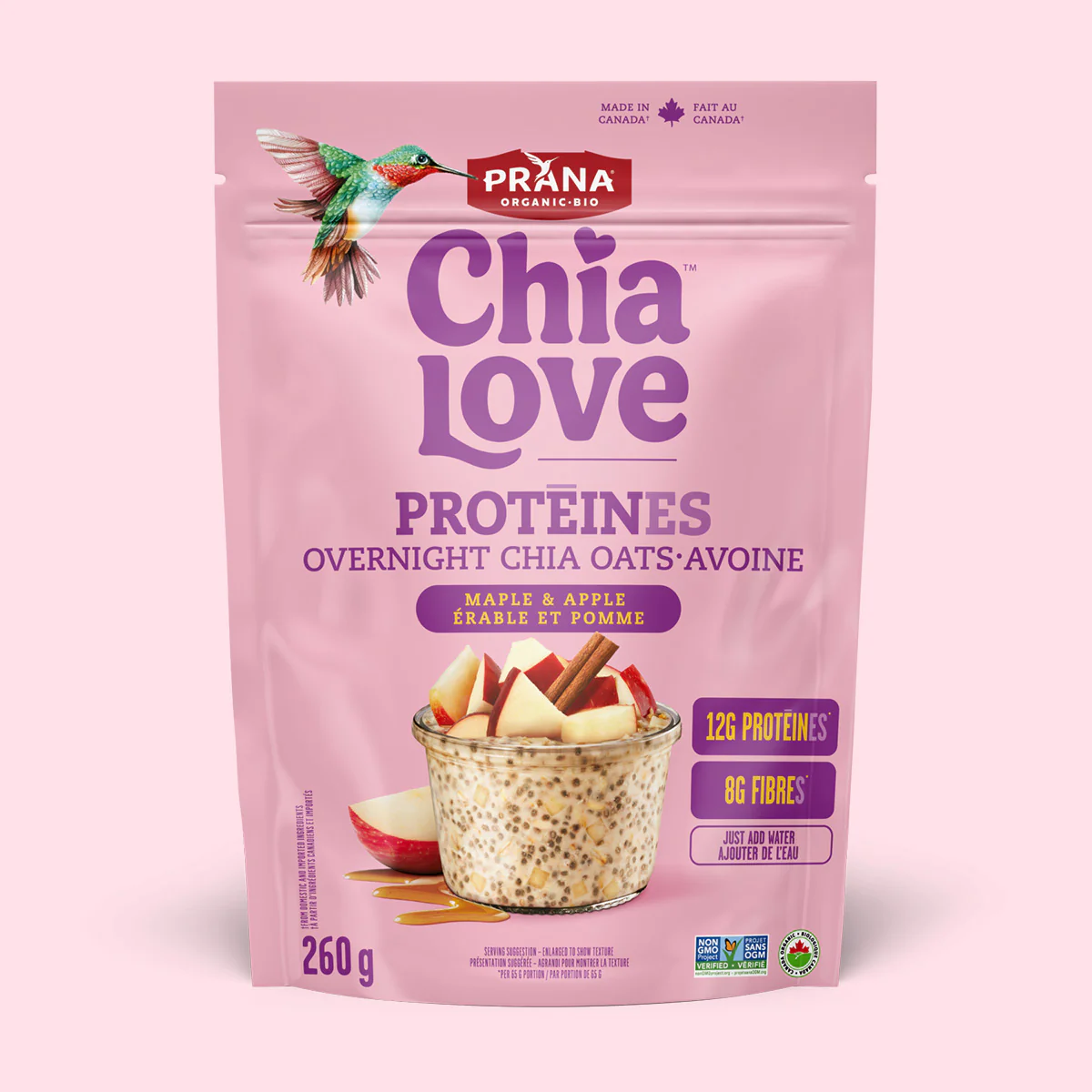 Chialove Protein - Overnight Chia Oats Maple & Apple - Image 3