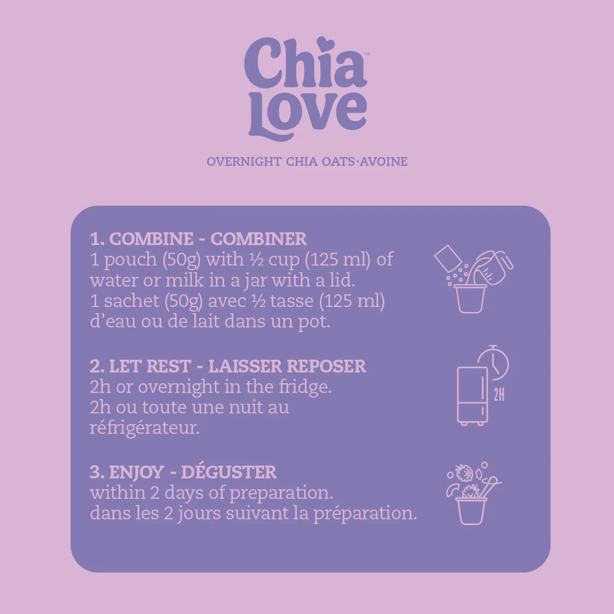 Chialove – Overnight Chia Oats Chocolatey dream - Image 3