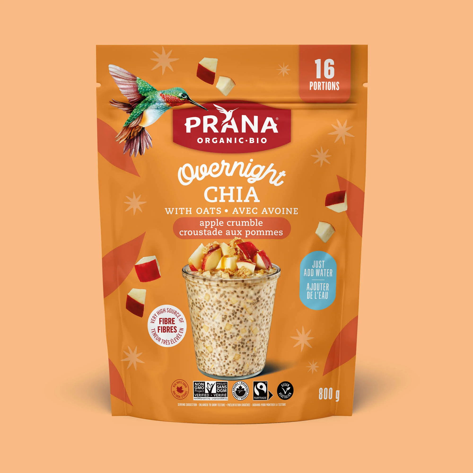 Chialove - Overnight Chia Oats Apple Crumble - Image 5